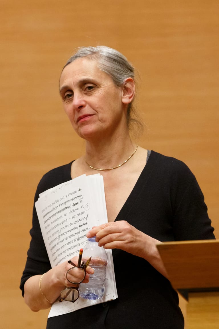Anne Teresa De Keersmaeker - Le Collège de France - 1