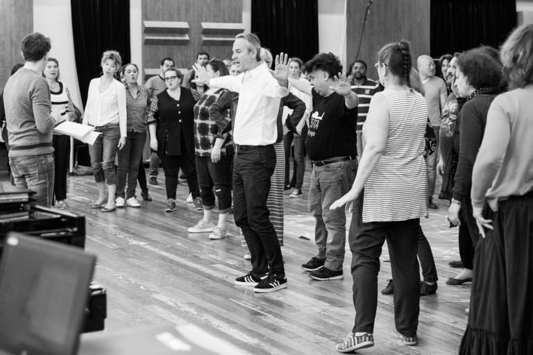 Boris Godounov en répétition (saison 17/18) - 24