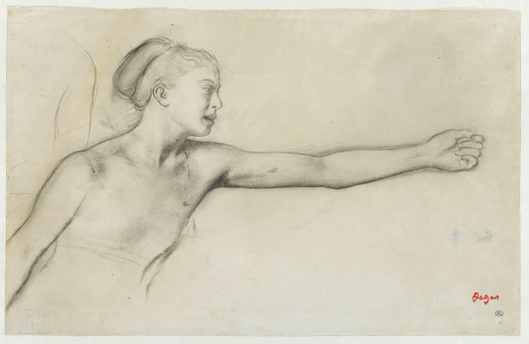 02. Degas_jeune fille spartiate étude