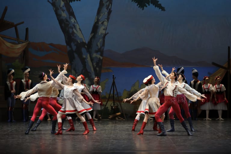 Spectacle de l'École de Danse en répétition (saison 18/19) - Les Deux Pigeons - 2