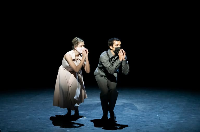 Clouds Inside de Tess Voelker en répétition (saison 20/21) - 2