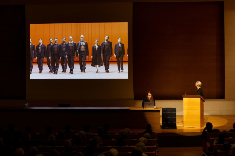 Anne Teresa De Keersmaeker - Le Collège de France - 14