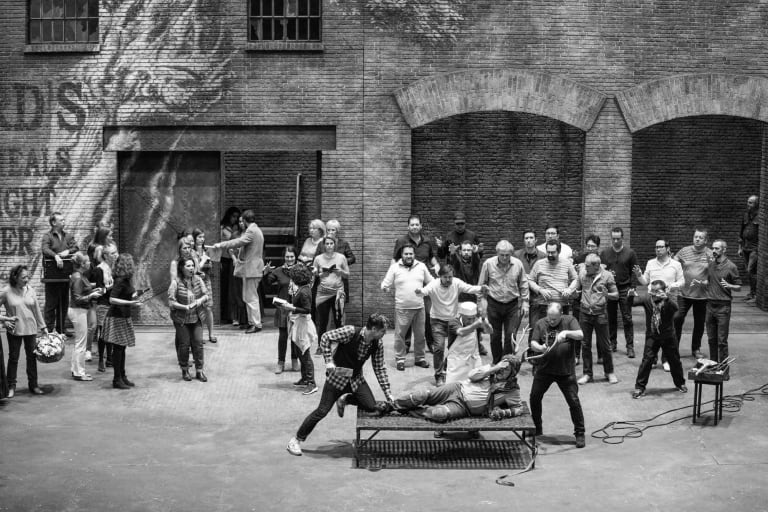 Falstaff en répétition (saison 17/18)- 2