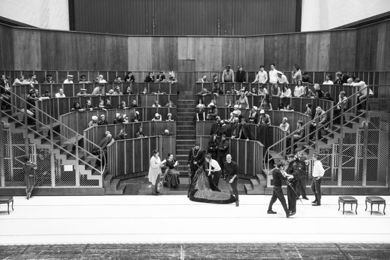 Don Carlos en répétition (saison 17/18)