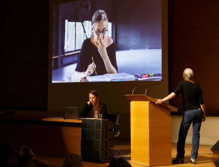 Anne Teresa De Keersmaeker - Le Collège de France - 11