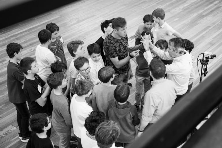 Boris Godounov en répétition (saison 17/18) - 16