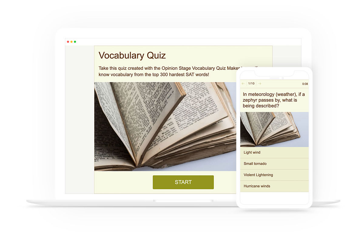 Vocabulary Quiz Maker - Create a Free Vocabulary Quiz