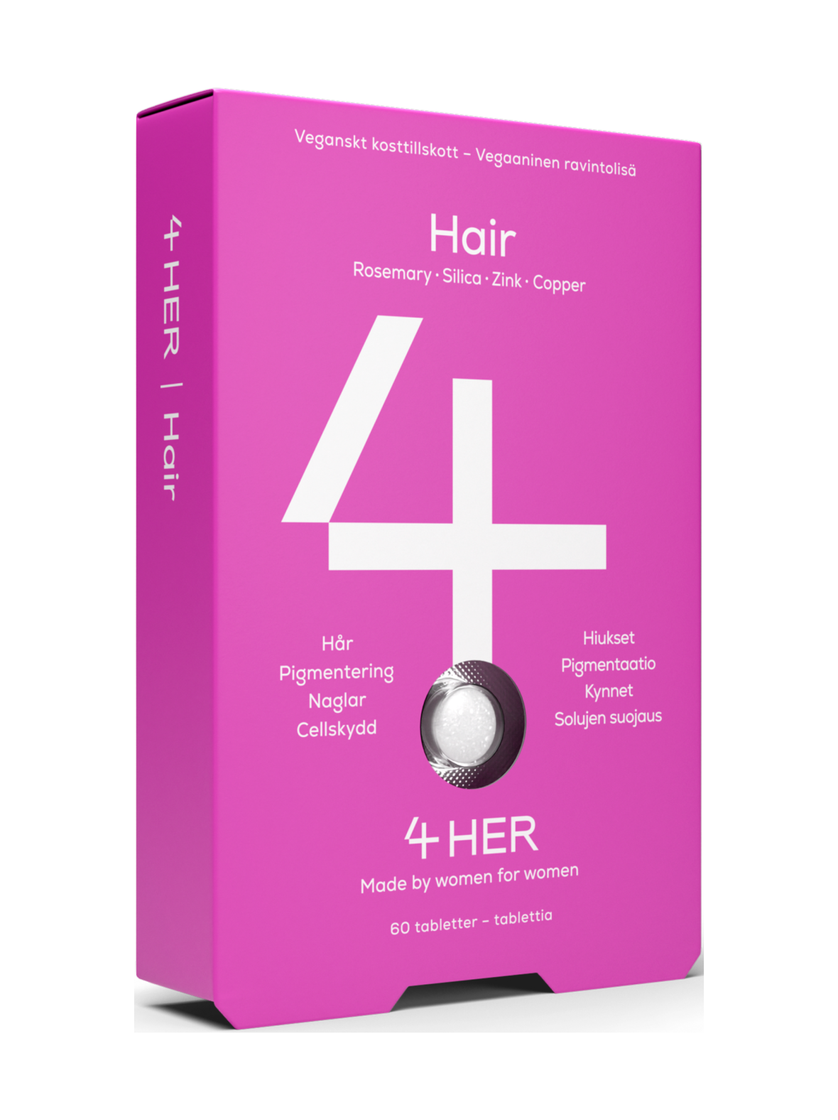 4Her Hair ravintolisä 60 kpl
