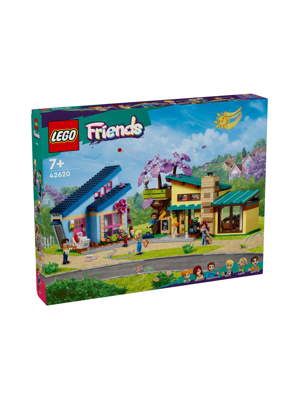 LEGO Friends Ollyn ja Paisleyn talot 42620