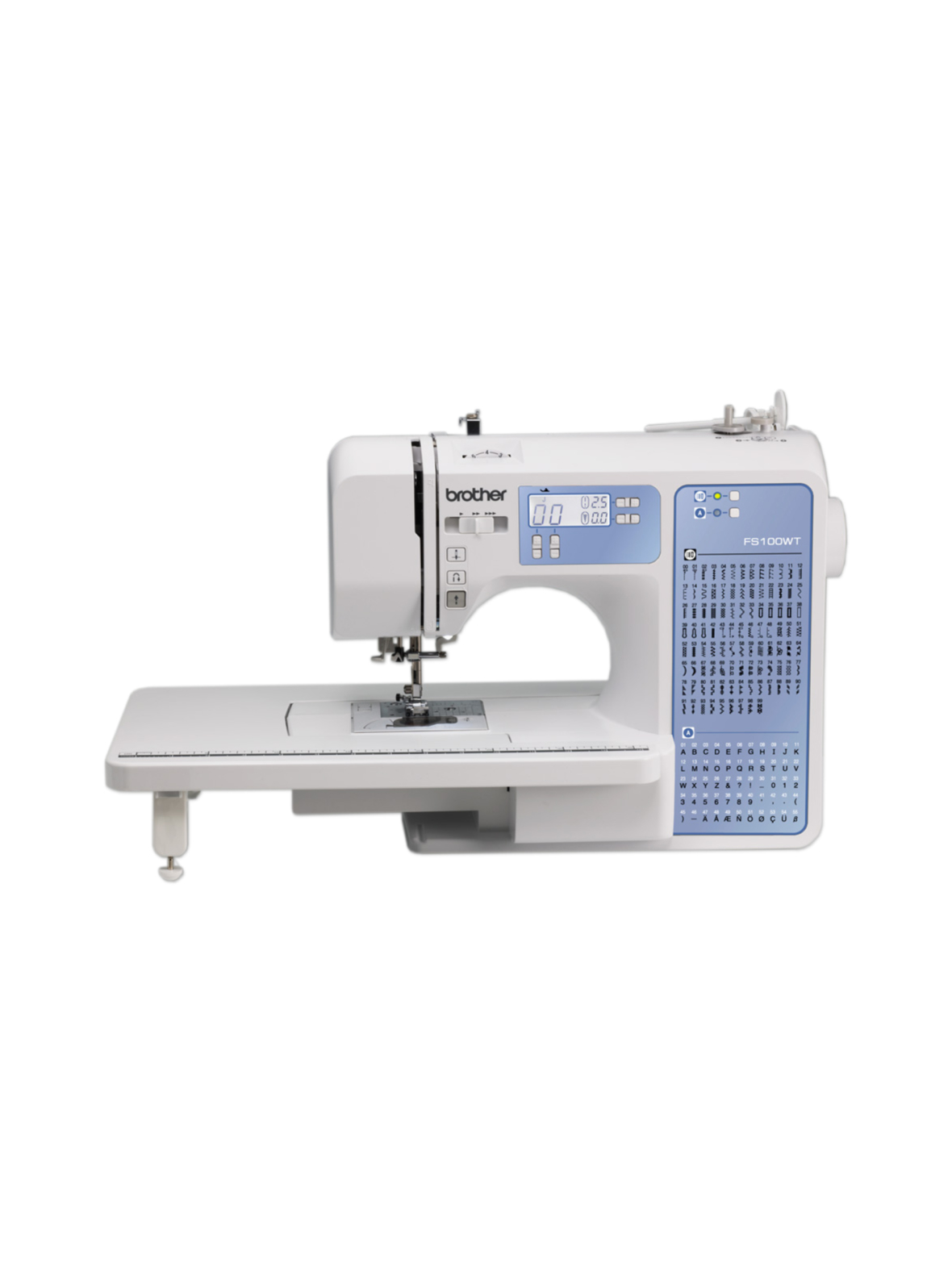 Brother FS100WT elektroninen ompelukone lisätasolla
