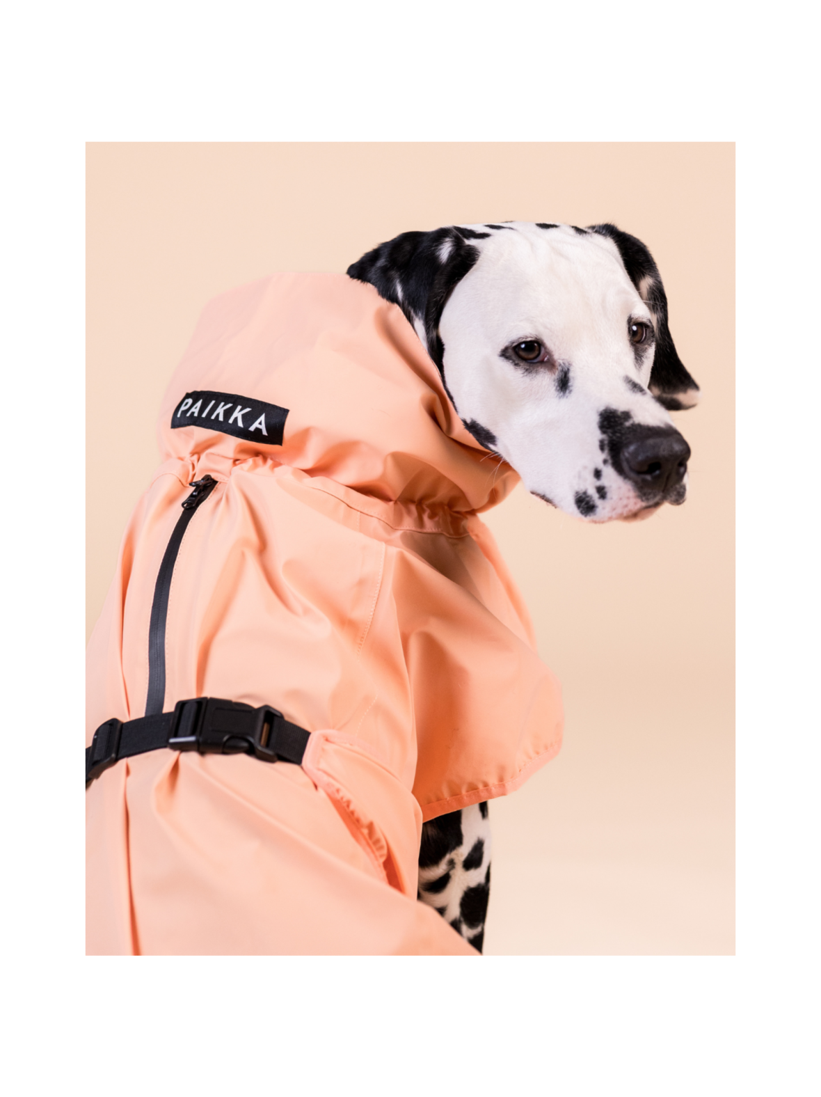 PAIKKA Reflective Shell Jacket Peach