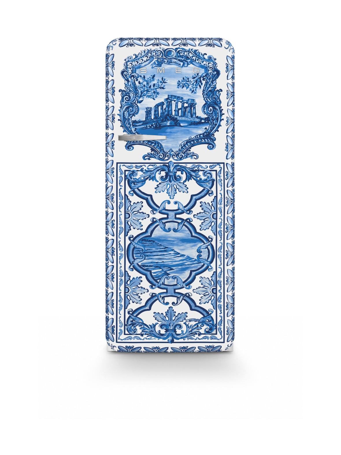 Smeg dolce & gabbana blu mediterraneo fab28rdgme5 jääkaappi