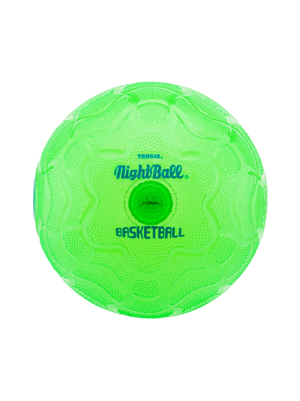 Tangle NightBall Koripallo LED-valoilla vihreä, 25 cm
