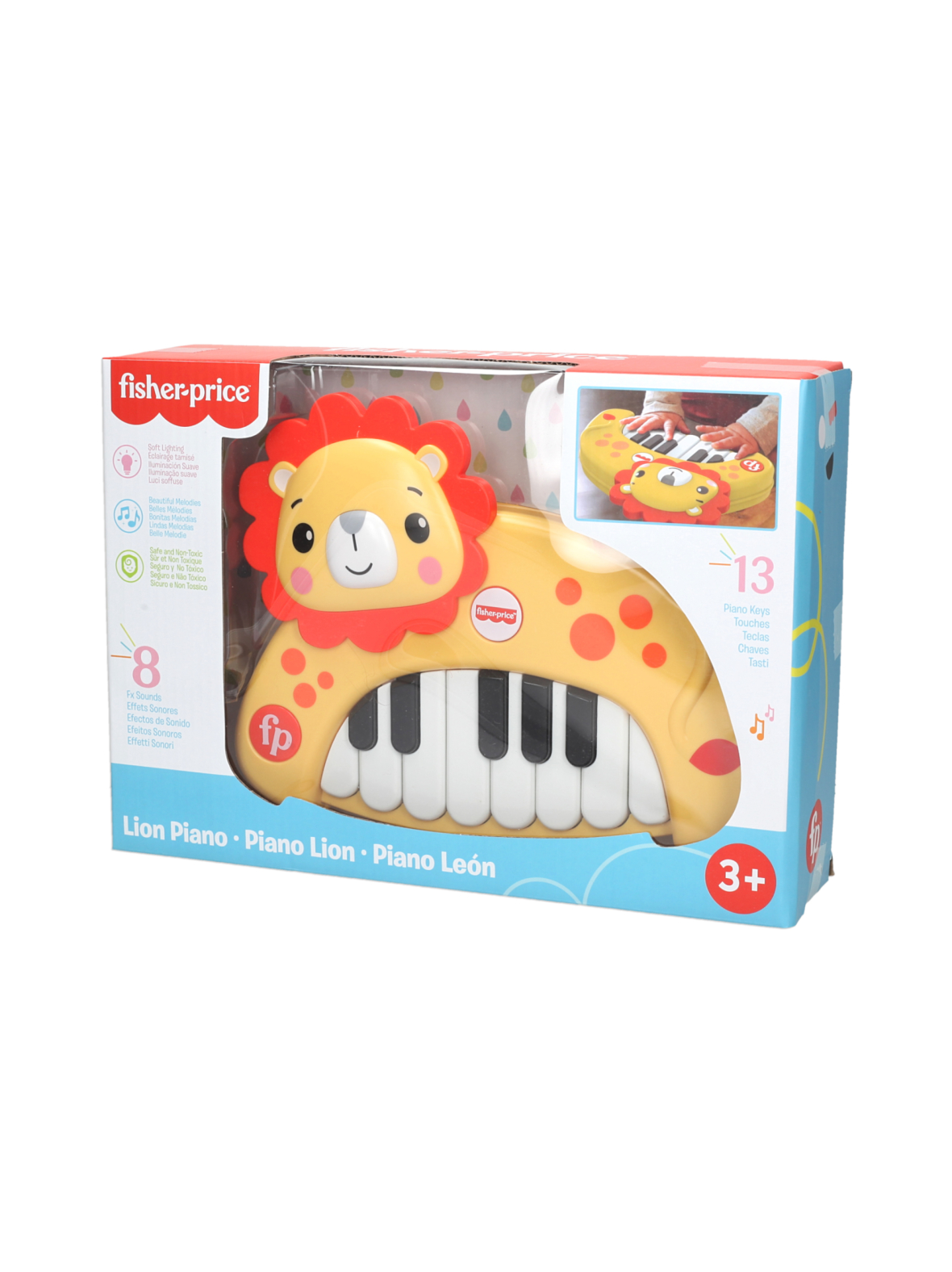 FISHER-PRICE Kosketinsoitin Leijona