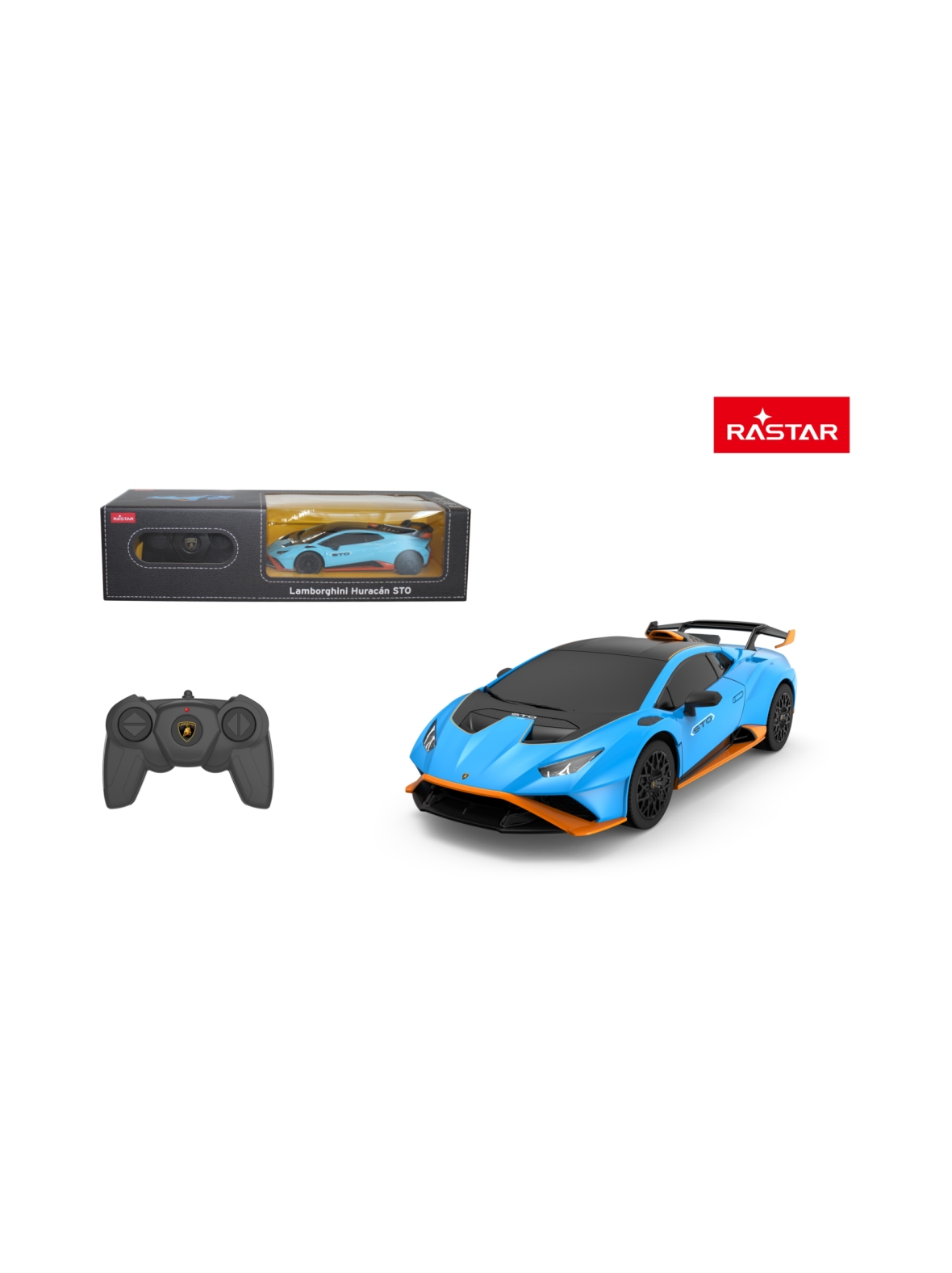 Rastar radio-ohjattava auto lamborghini huracan, mittakaava 1:24