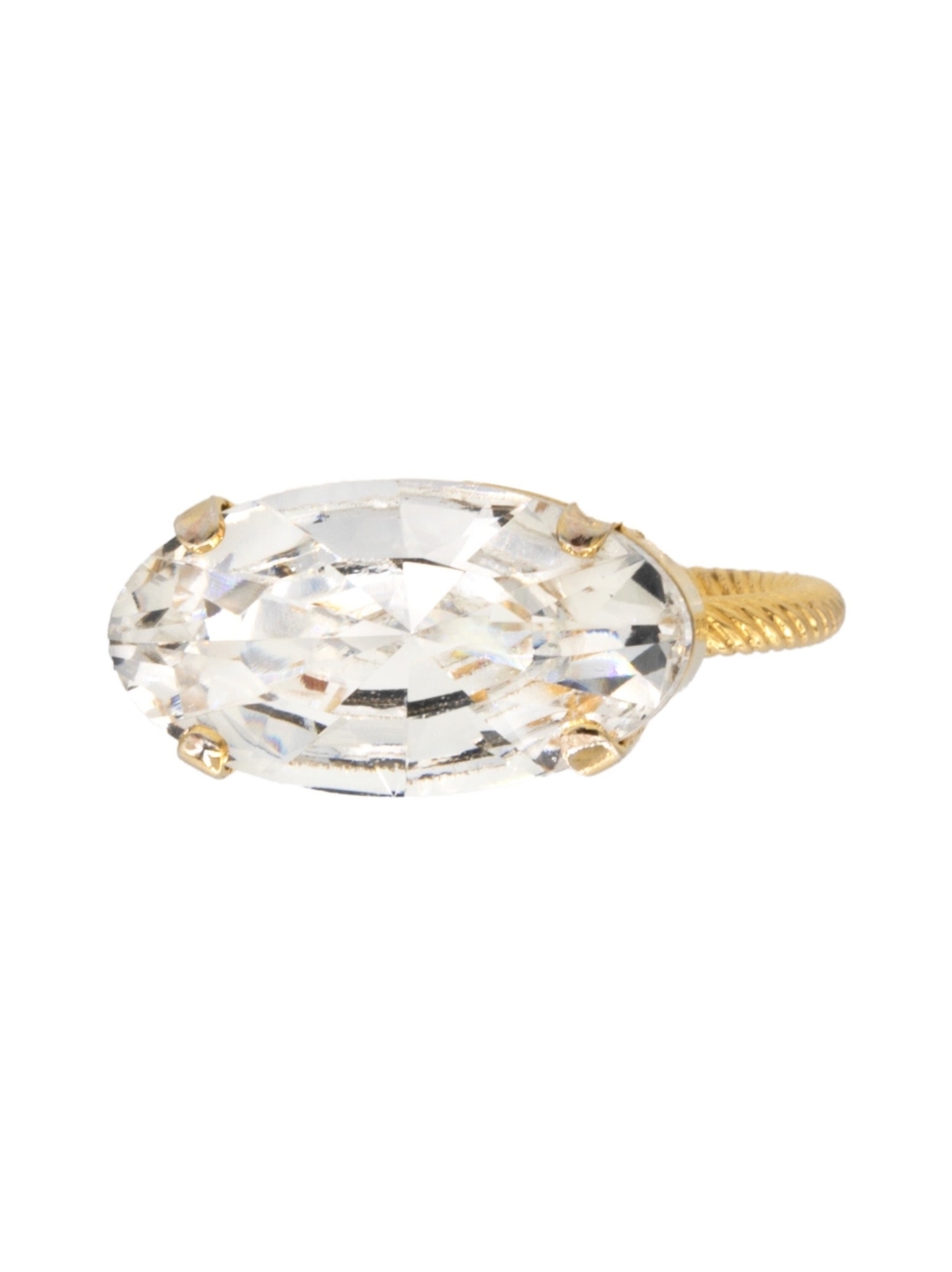 Classic Oval sormus Crystal
