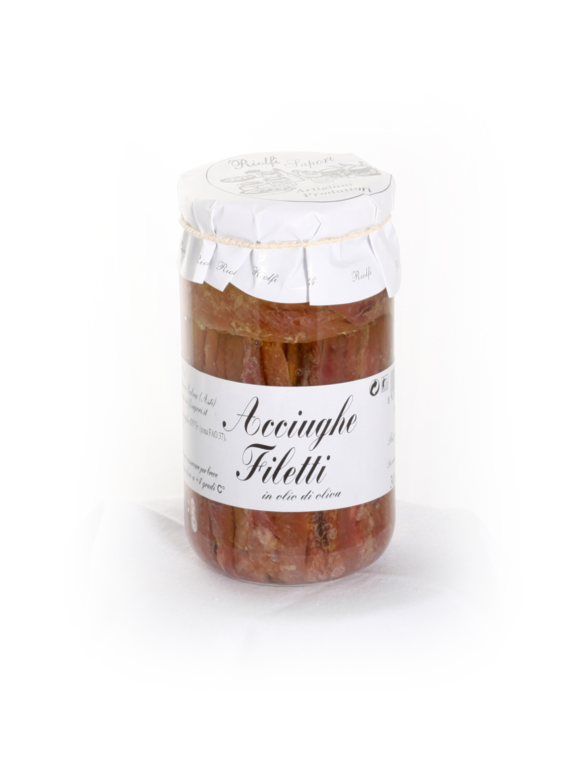 Sardelleja Oliiviöljyssä Riolfi 200g
