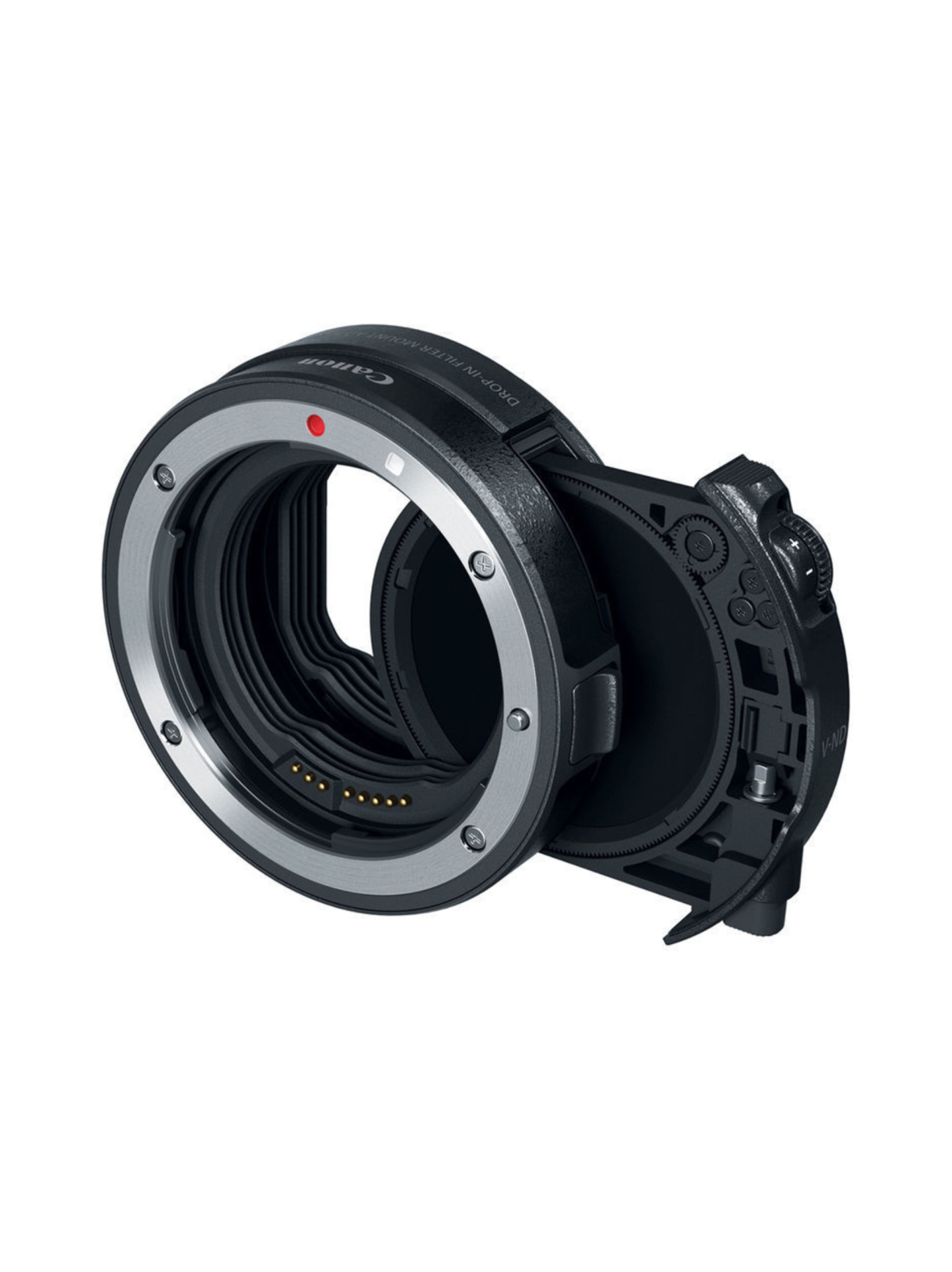 Canon EF - EOS R Drop-in Mount Adapter ND-suotimella