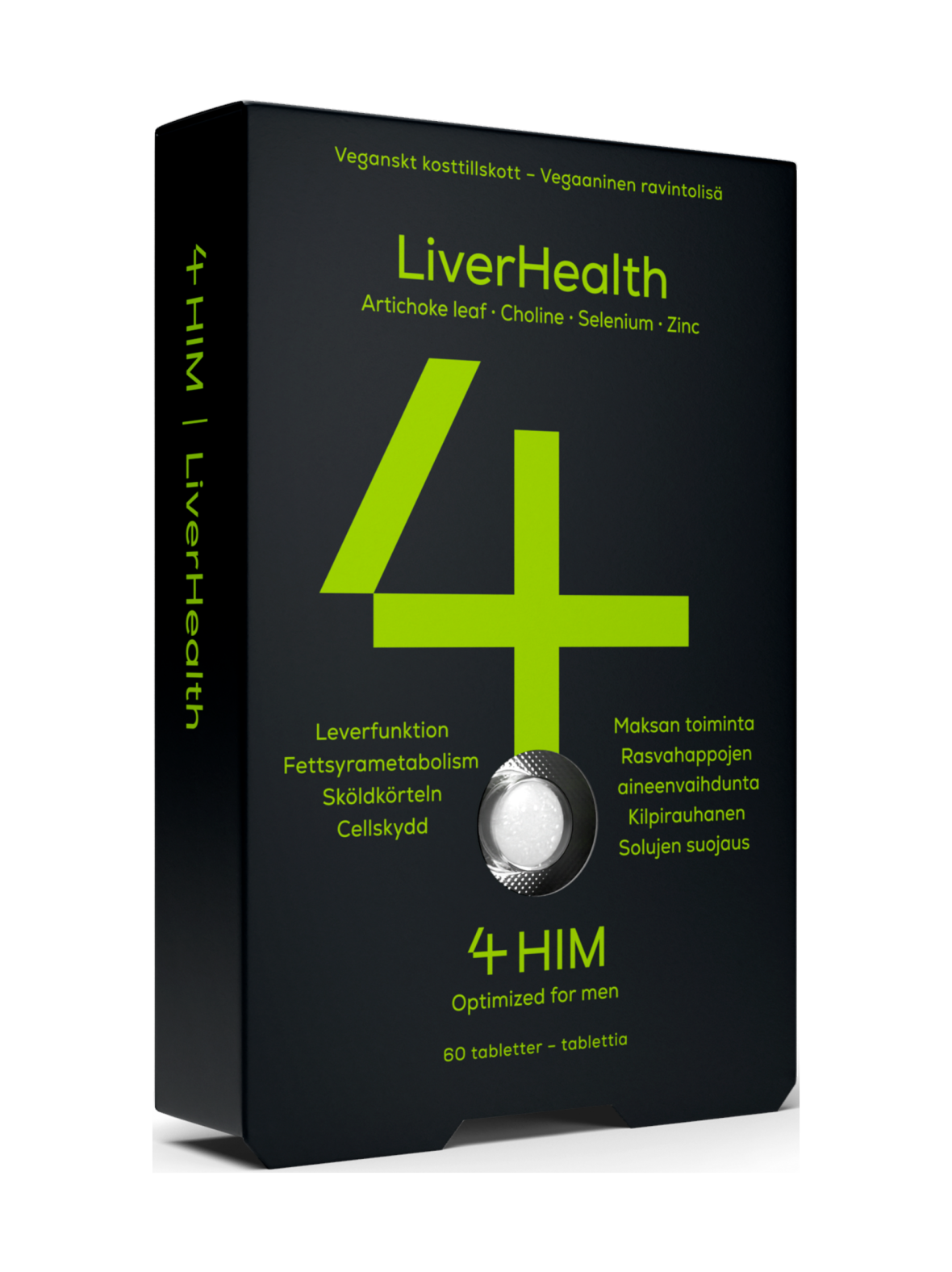 4Him LiverHealth ravintolisä 60 kpl