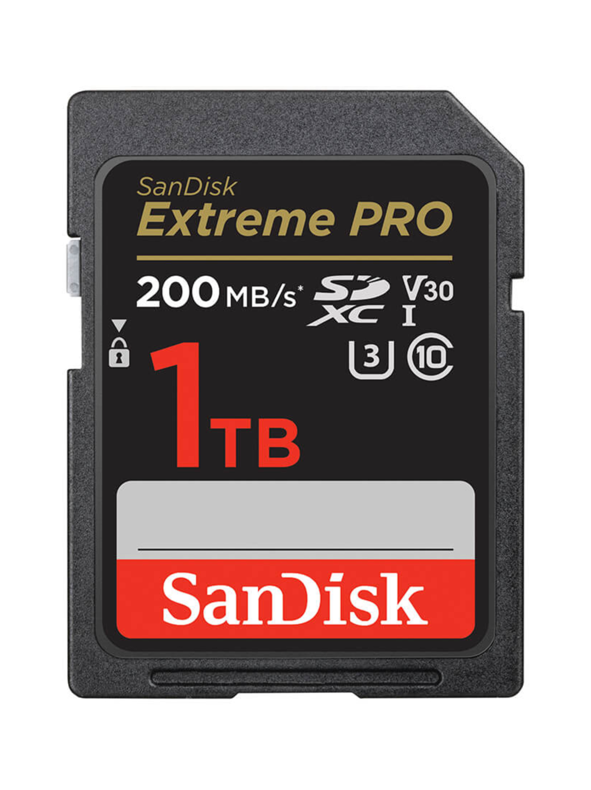 SanDisk Sandisk extreme pro 1tb sdxc (200mb/s) uhs-i (u3 / v30) muistikortti