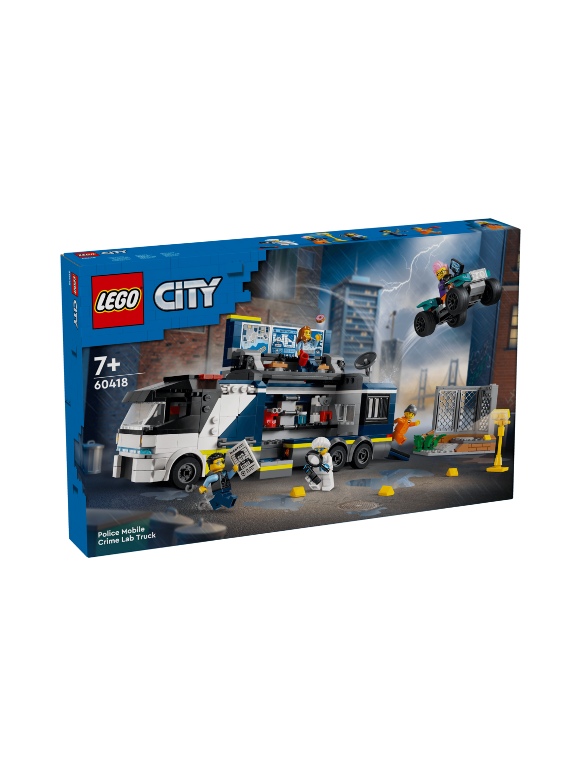 LEGO City Poliisin rikoslaboratorioauto 60418