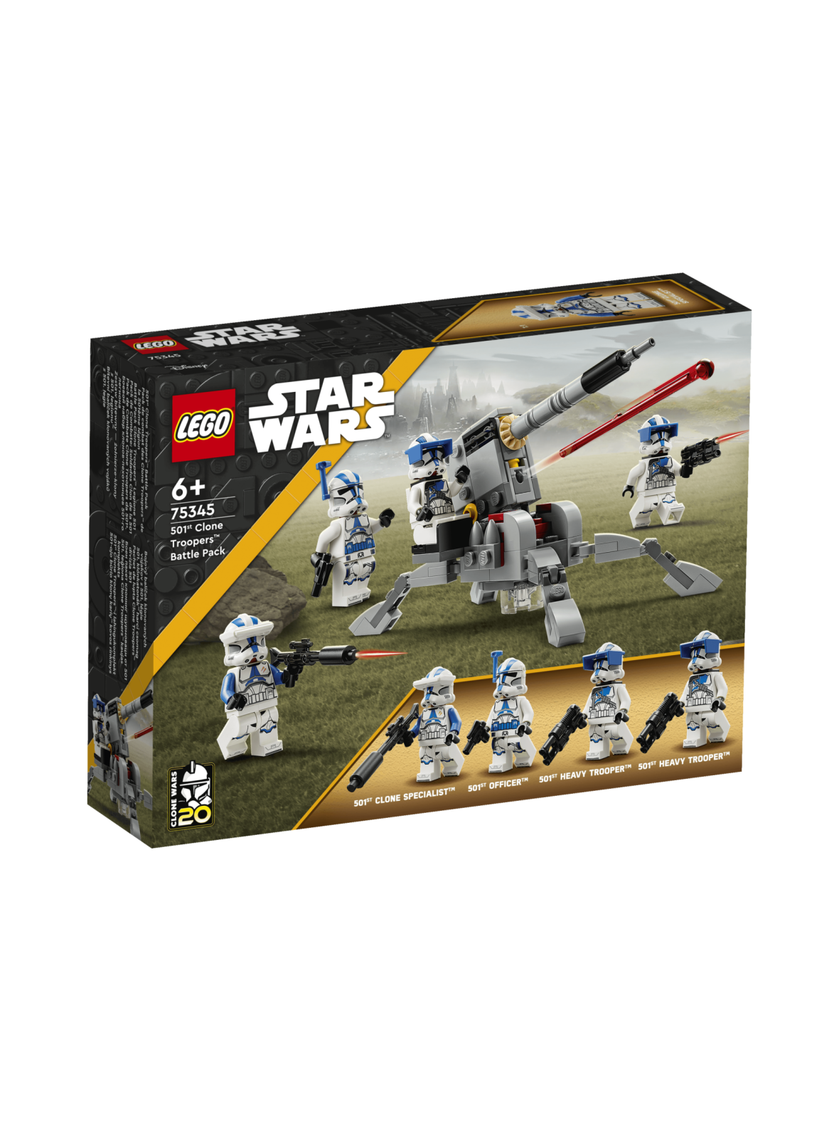 LEGO Star Wars 501. legioonan kloonisoturit -taistelupaketti 75345