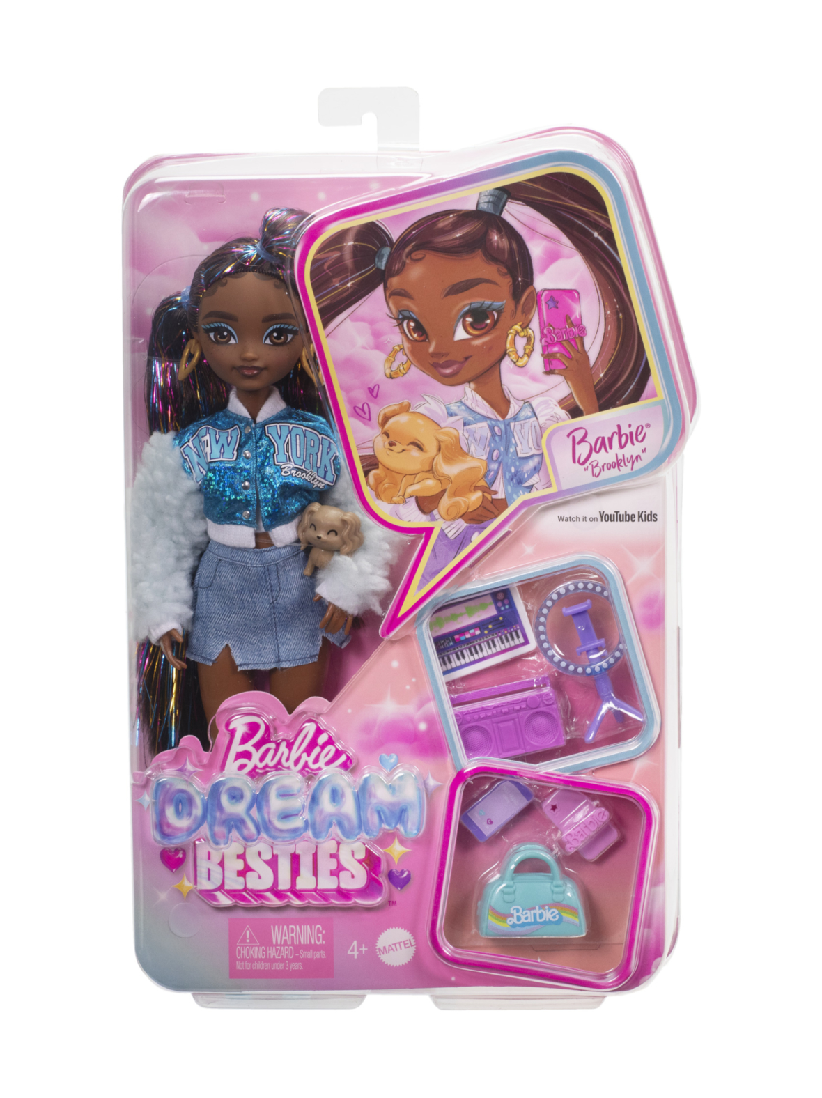 BARBIE Dream Besties -nukke Brooklyn 29 cm