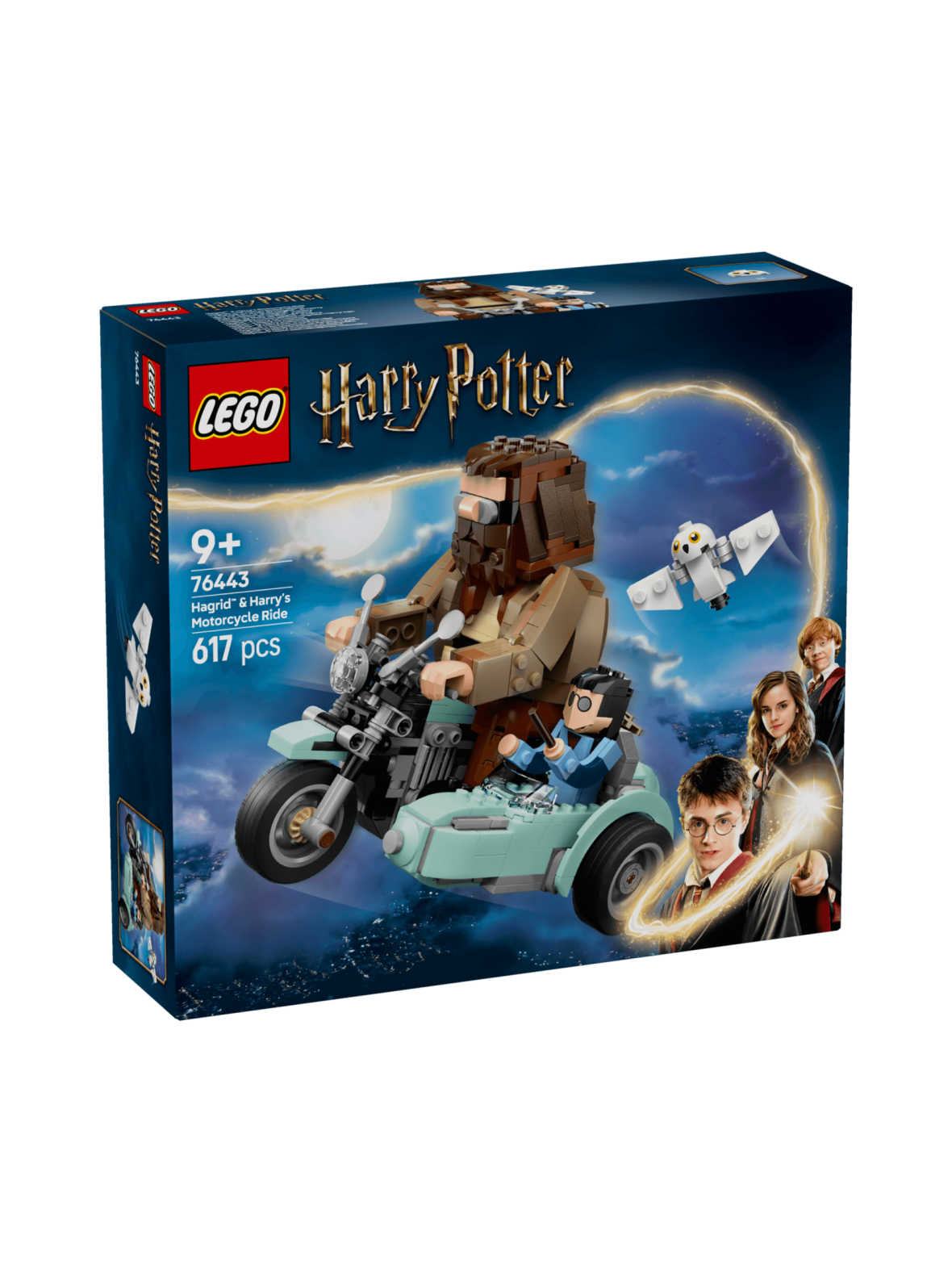 LEGO Harry Potter TM Hagrid™ ja Harry moottoripyöräajelulla 76443