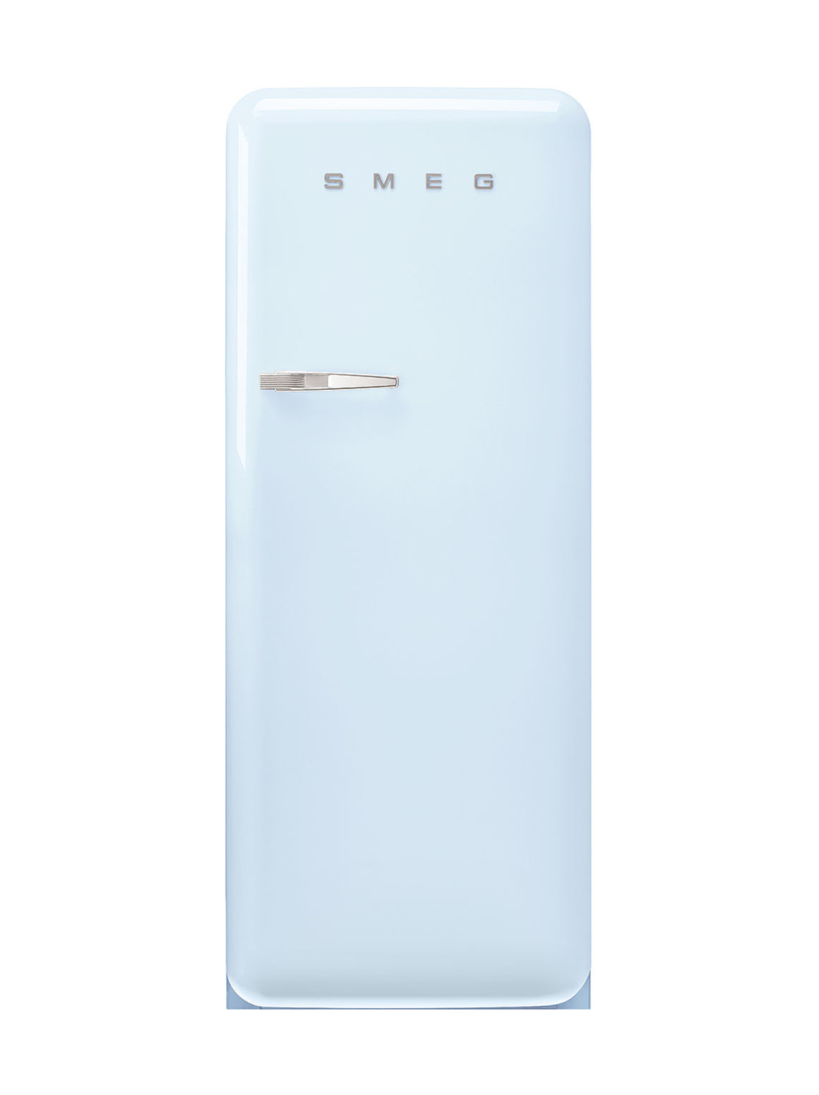 Smeg fab28rpb5 jääkaappi, pastellinsininen oikeakätinen