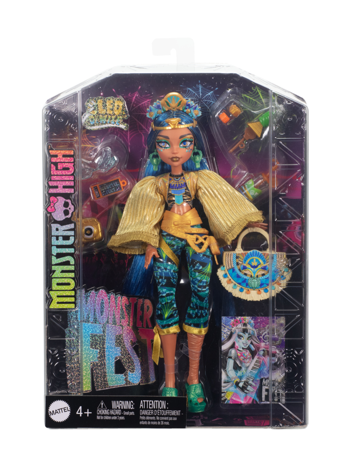 MONSTER HIGH -festivaalinukke Cleo
