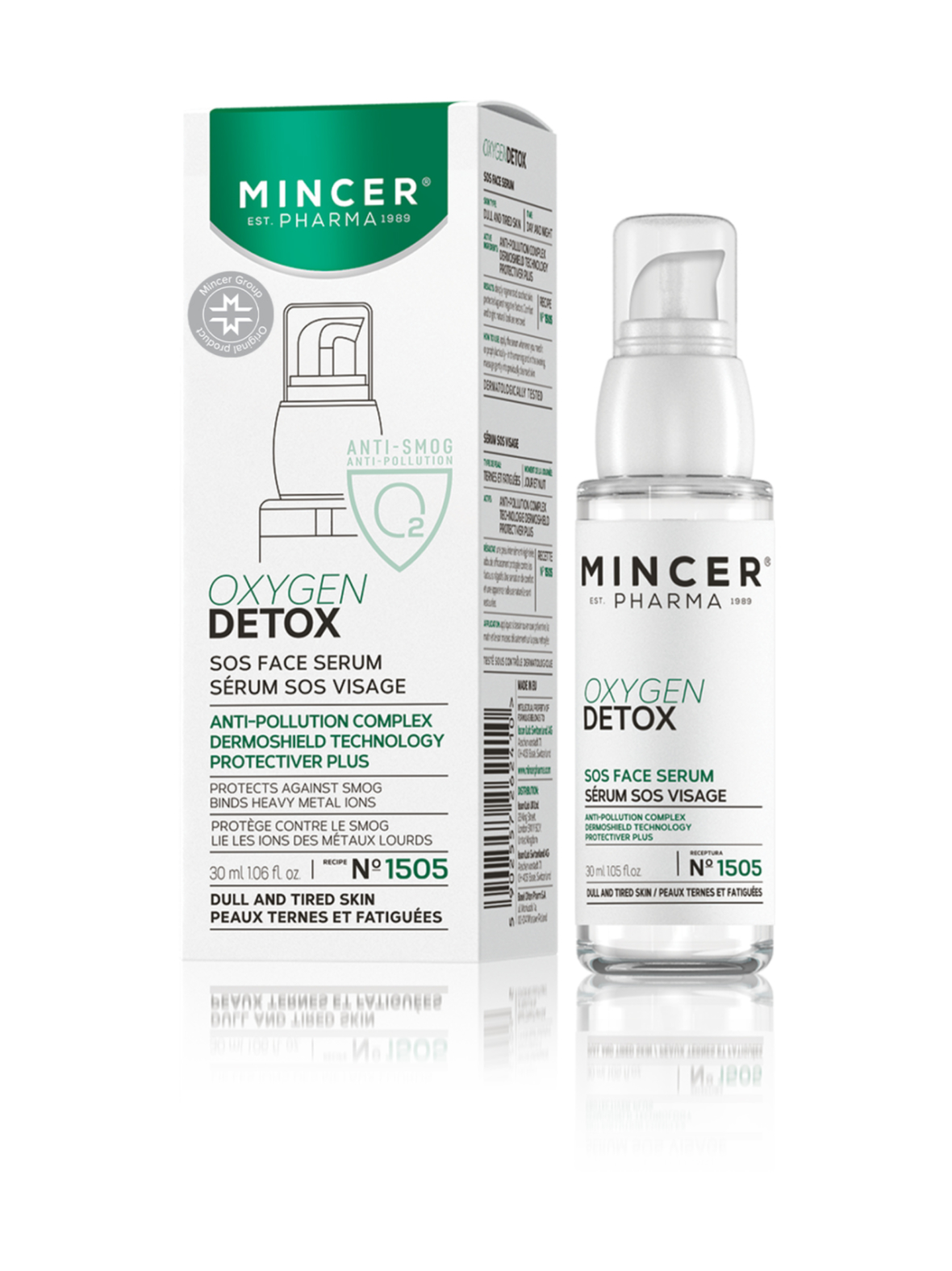 OxygenDetox SOS Face Serum -tehoseerumi 30ml