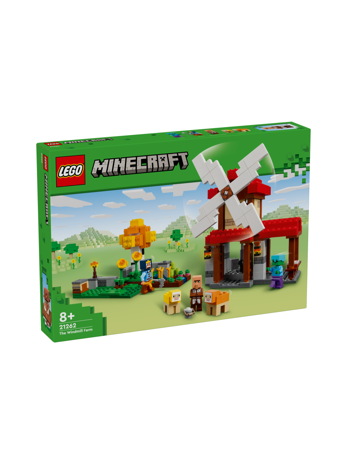 LEGO Minecraft Tuulimylly ja maatila 21262