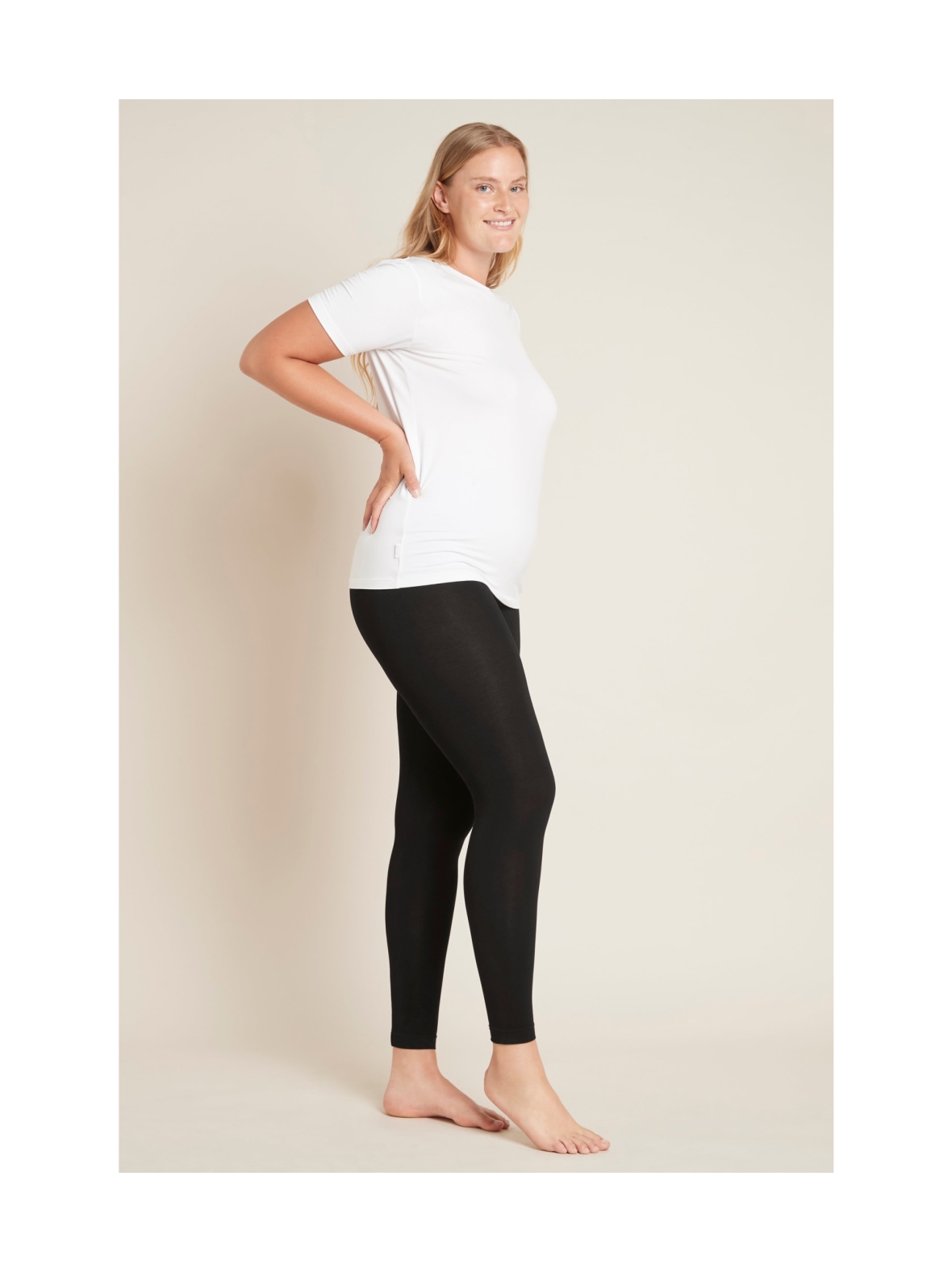 BOODY - Women´s Crew Neck Klassinen T-paita