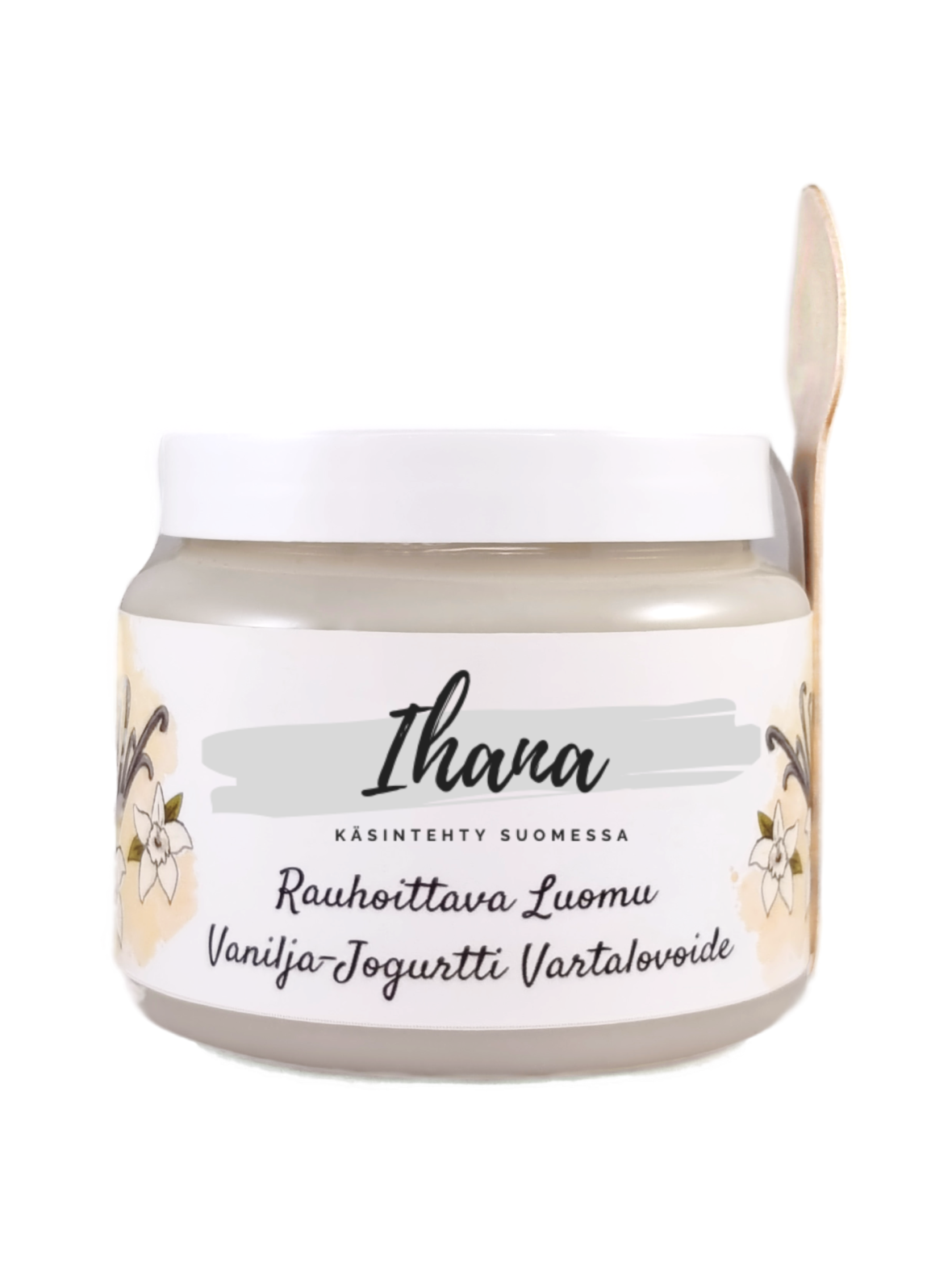 IHANA Rauhoittava Luomu Vanilja-Jogurtti Vartalovoide 250ml