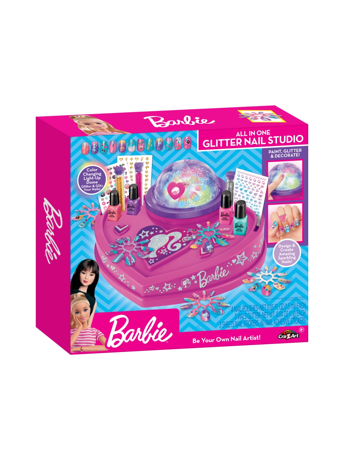 BARBIE Kynsistudiosetti Kimalla ja loista