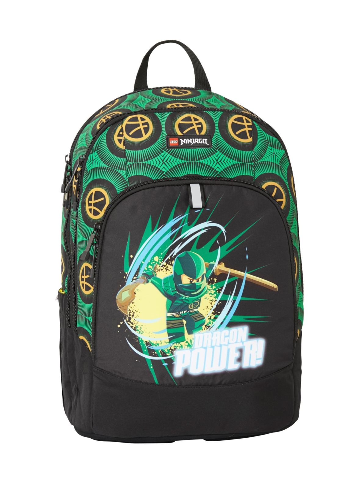 LEGO NINJAGO Koulureppu Dragon power, vihreä