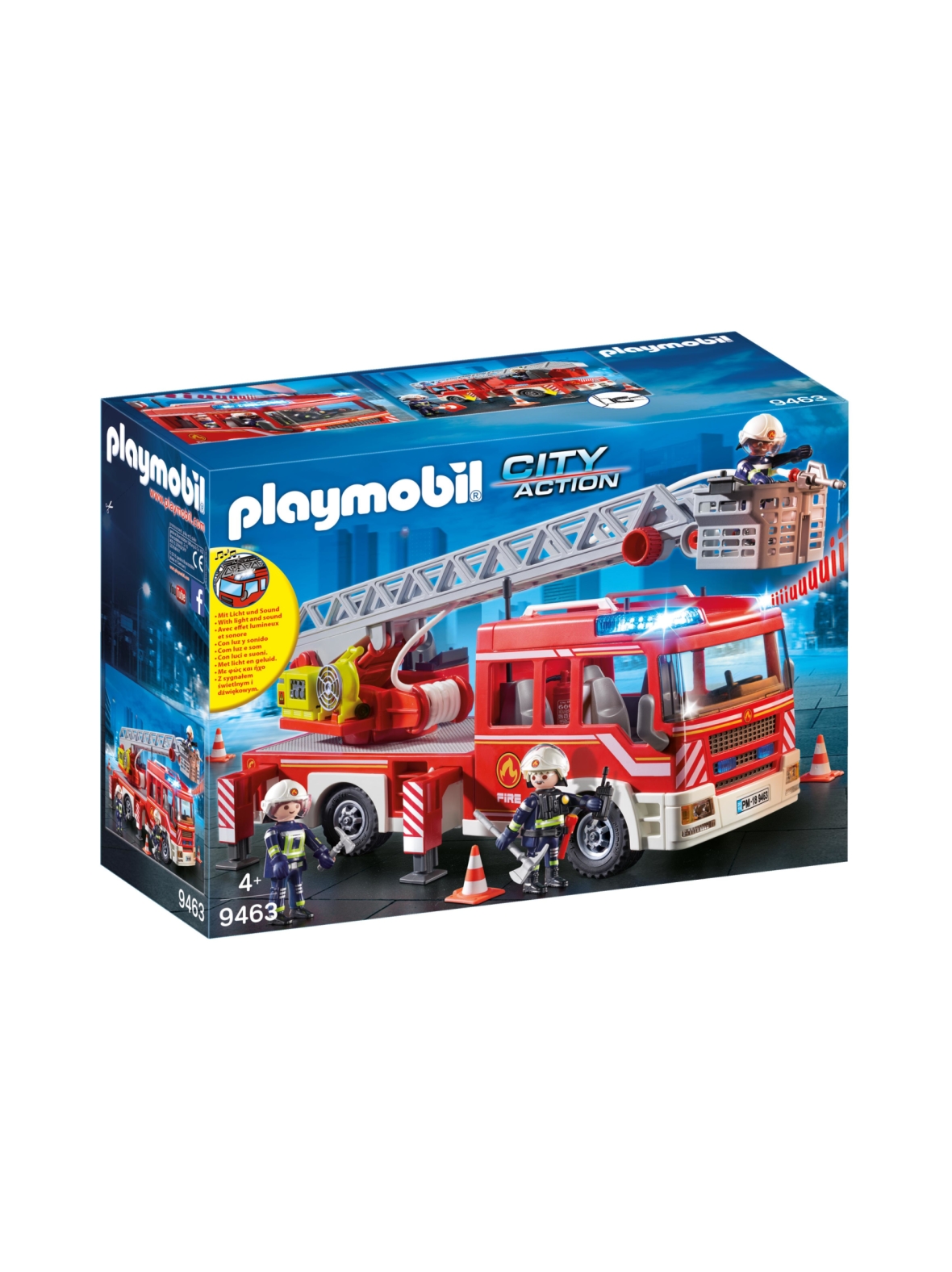 PLAYMOBIL CITY ACTION Tikaspaloauto 9463