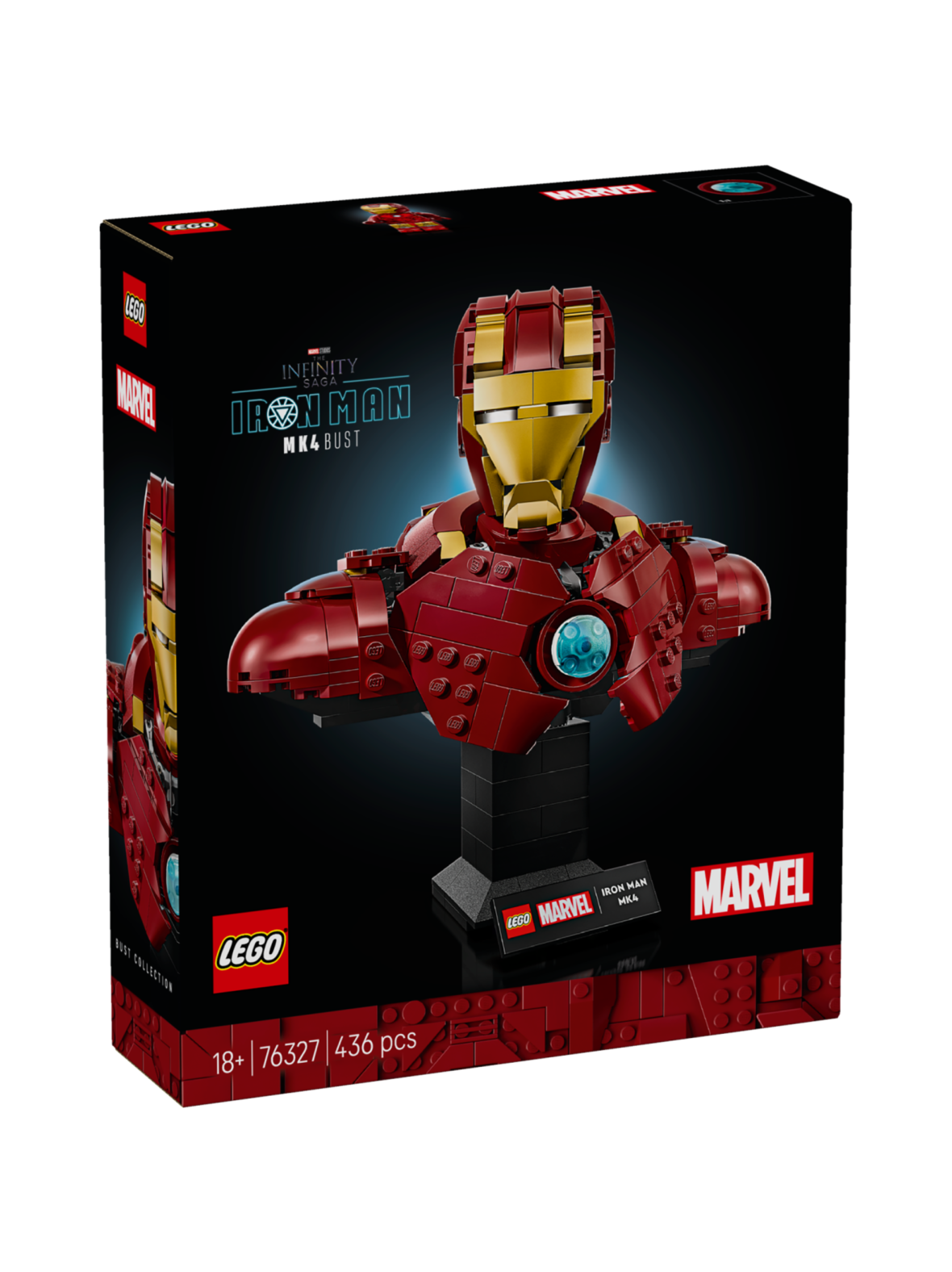 LEGO Super Heroes Iron Man MK4 ‑rintakuva 76327