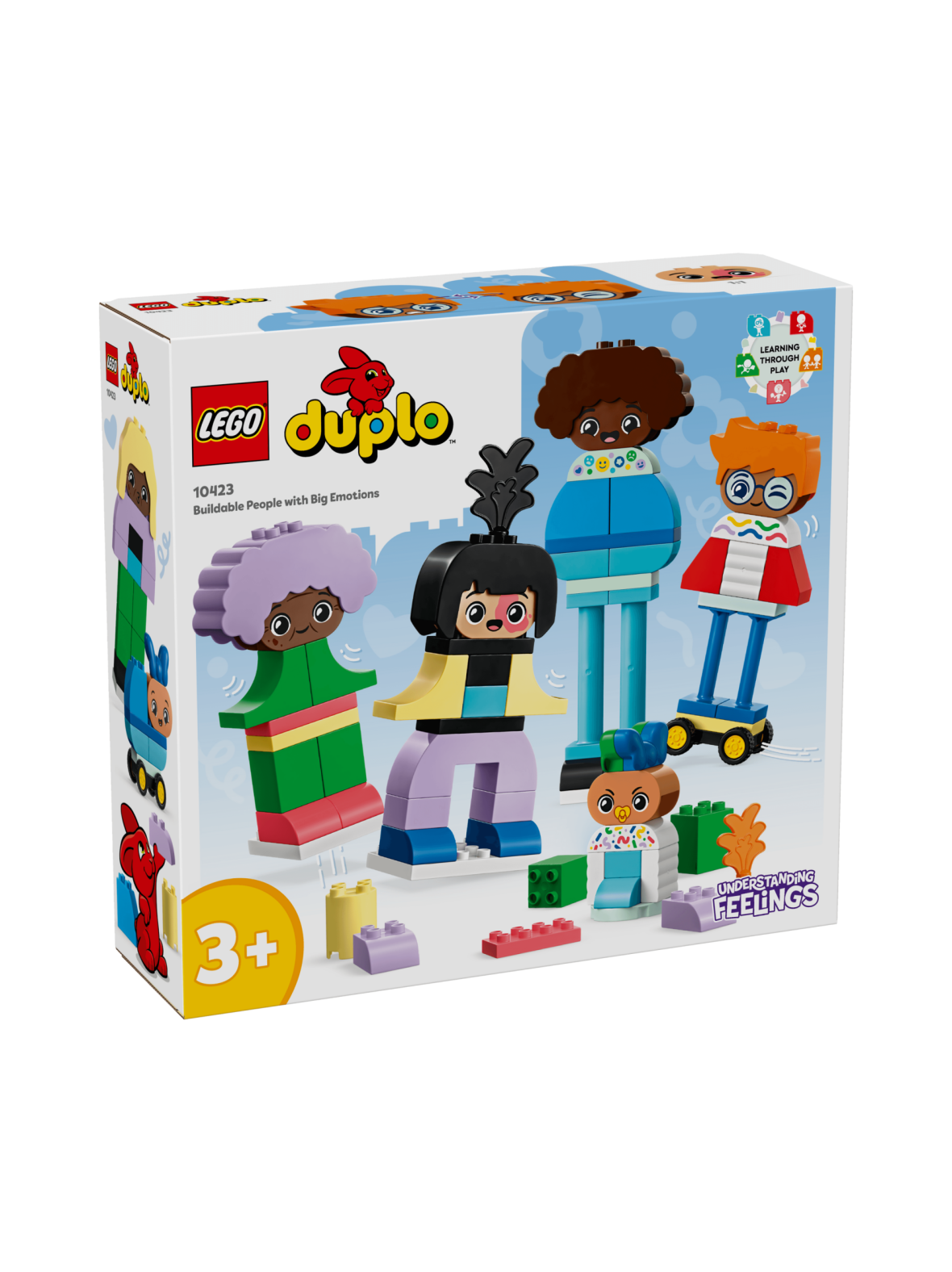 LEGO Duplo Rakenna ihmisiä isoine tunteineen 10423