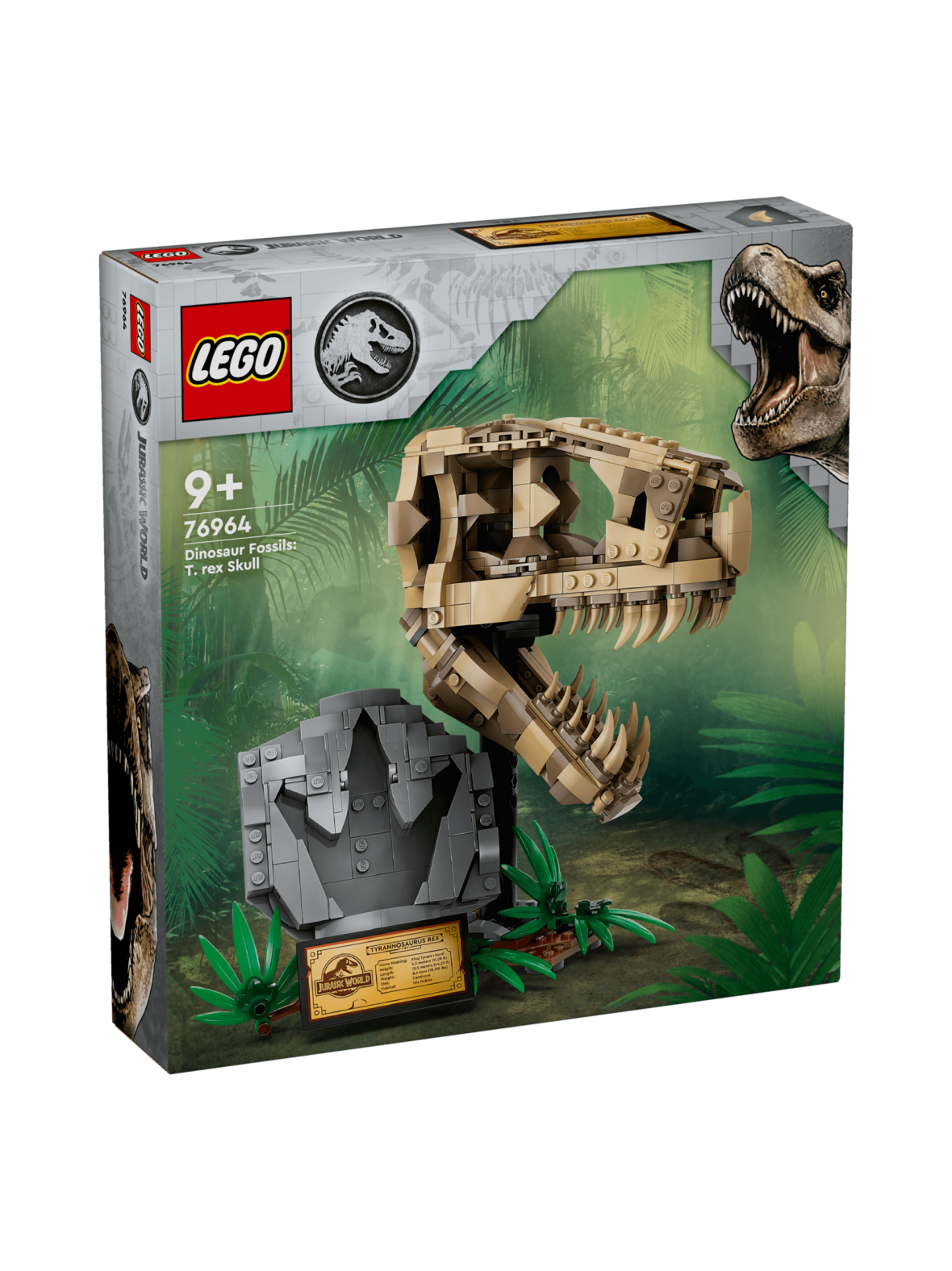 LEGO Jurassic World Dinosaurusfossiilit: T. rexin pääkallo 76964