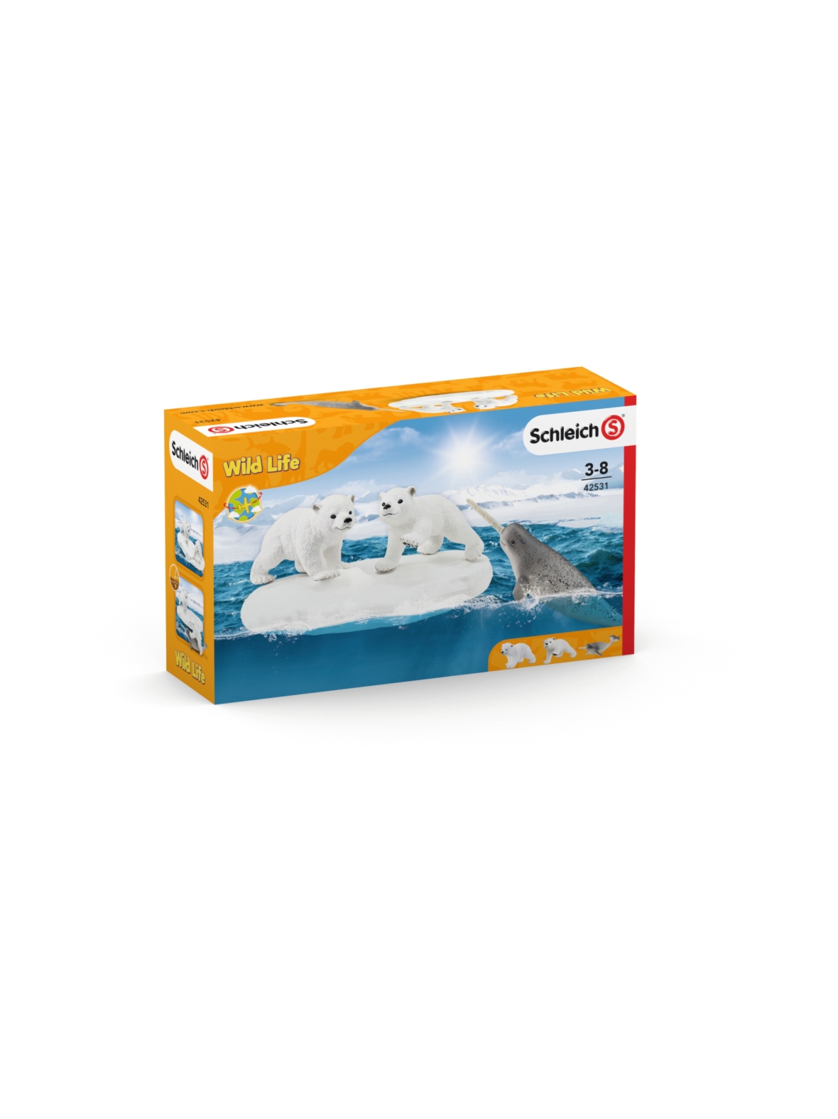 SCHLEICH WILD LIFE Jääkarhun liukastelu