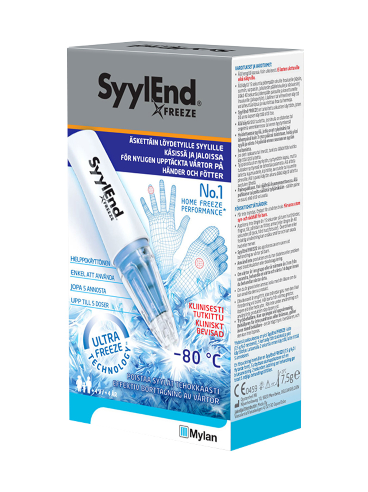 SyylEnd FREEZE - jäädytyshoito 7,5 g