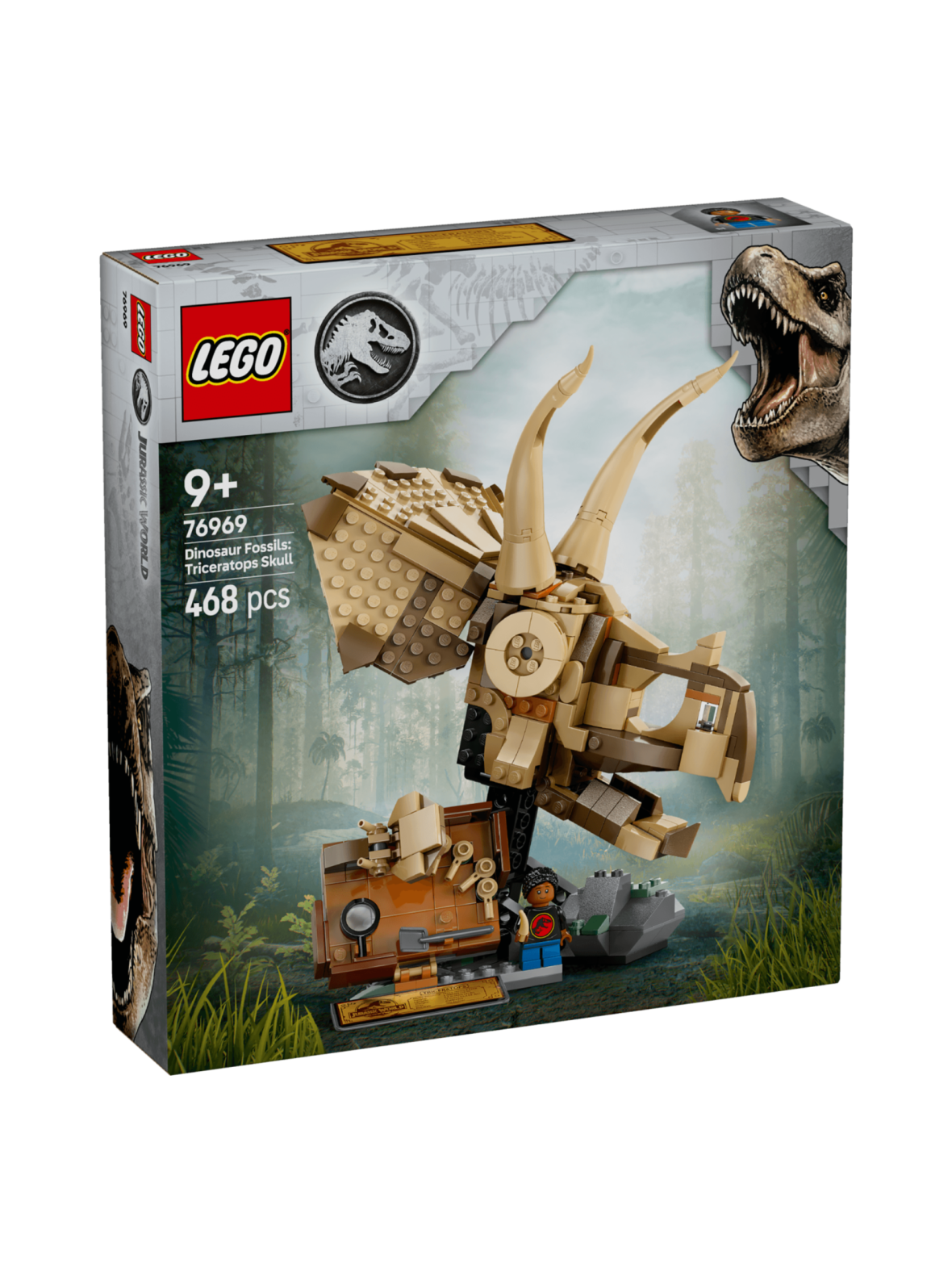 LEGO Jurassic World Dinosaurusfossiilit: Triceratopsin kallo 76969