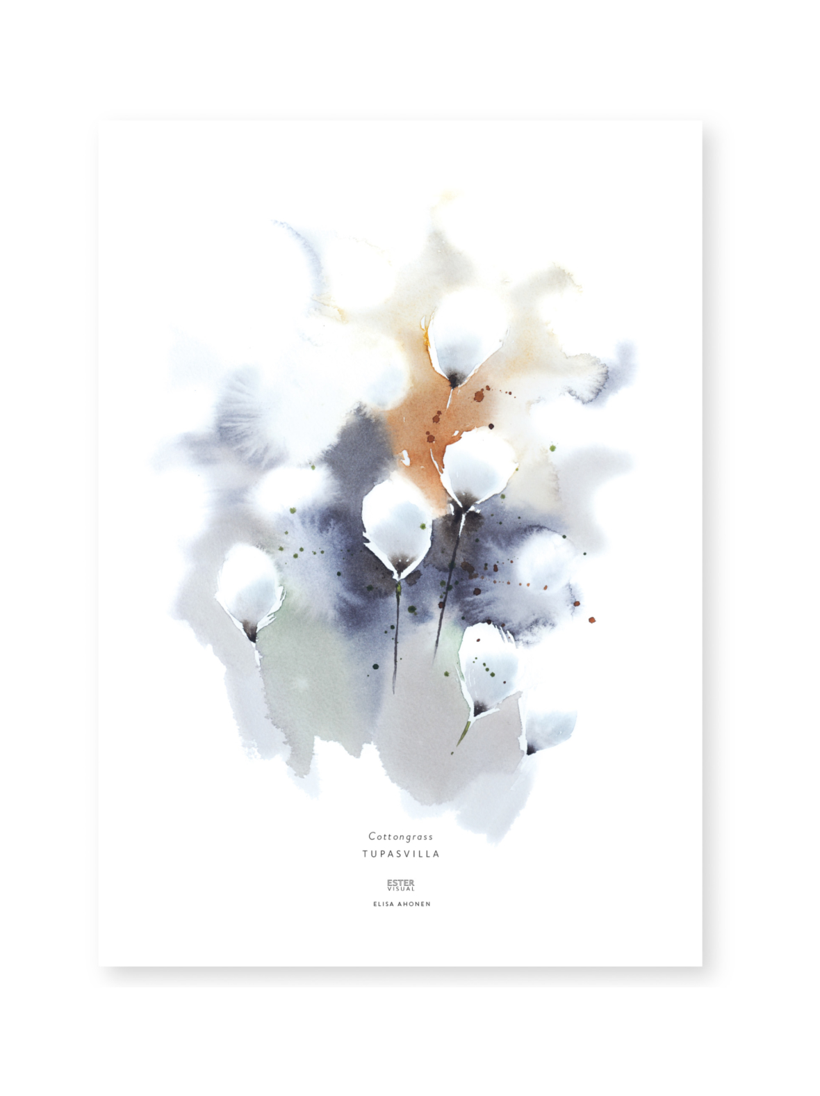 Juliste Tupasvilla 50x70 cm