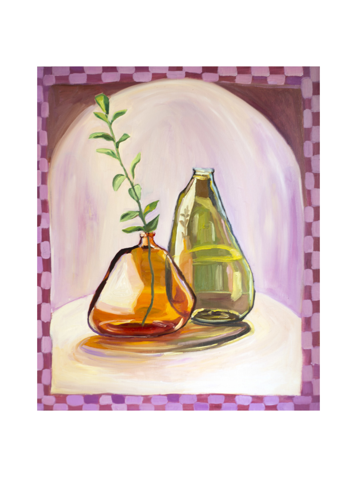 Pas de Deux-öljyvärimaalaus, 73x60 cm,  Pia Rydman