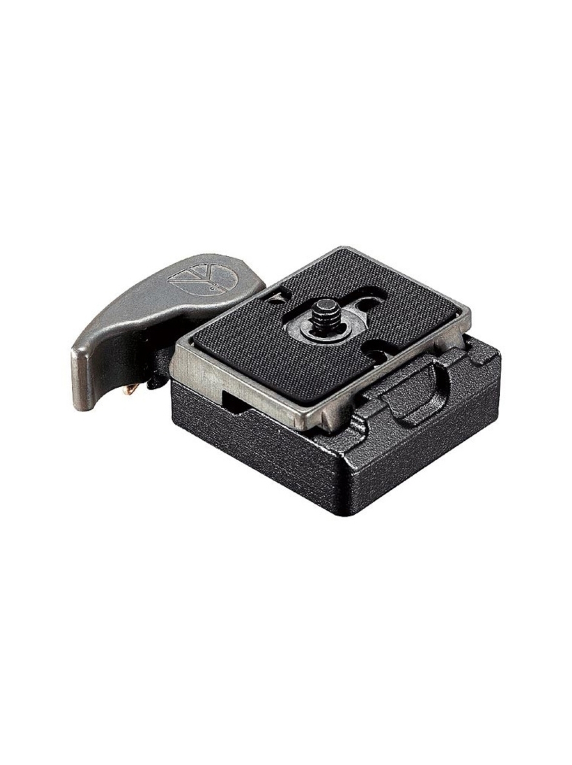Manfrotto 323 pikakiinnityslevyadapteri ja 200PL-pikalevy