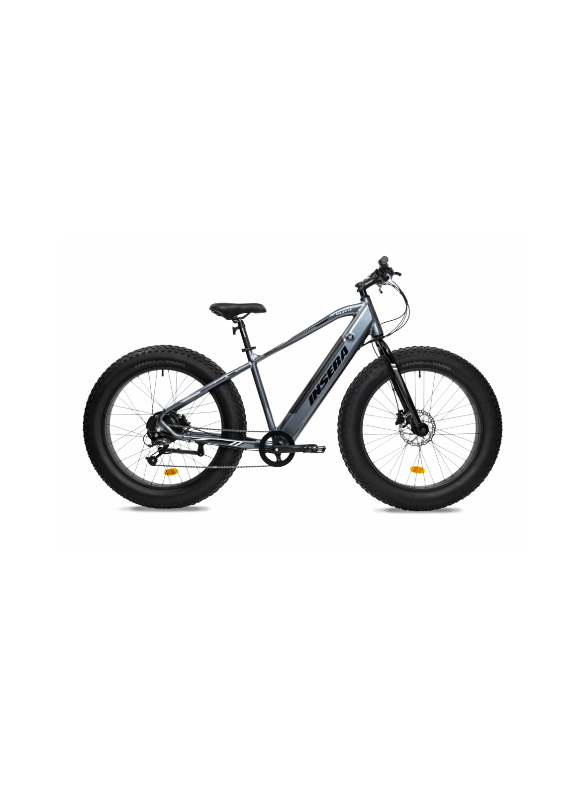 Insera E-muffle fat bike 26 9-v sähköpyörä, 48cm