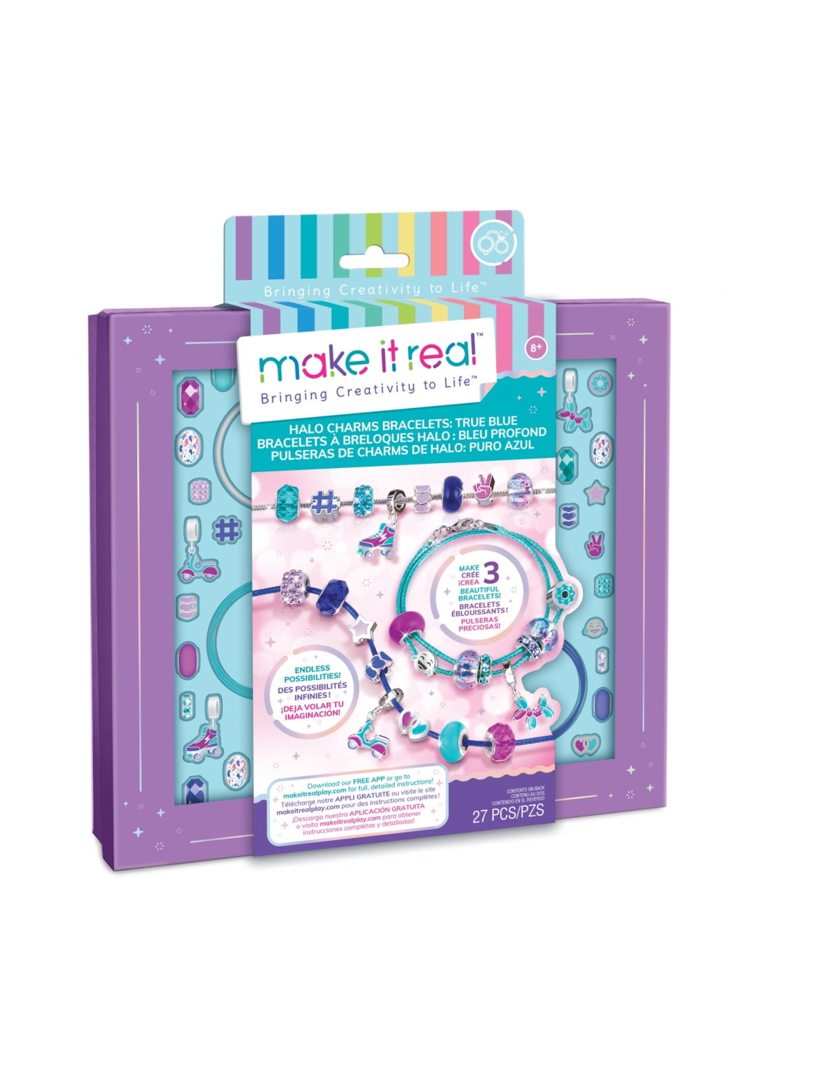 MAKE IT REAL True Blue -rannekorujen valmistussetti