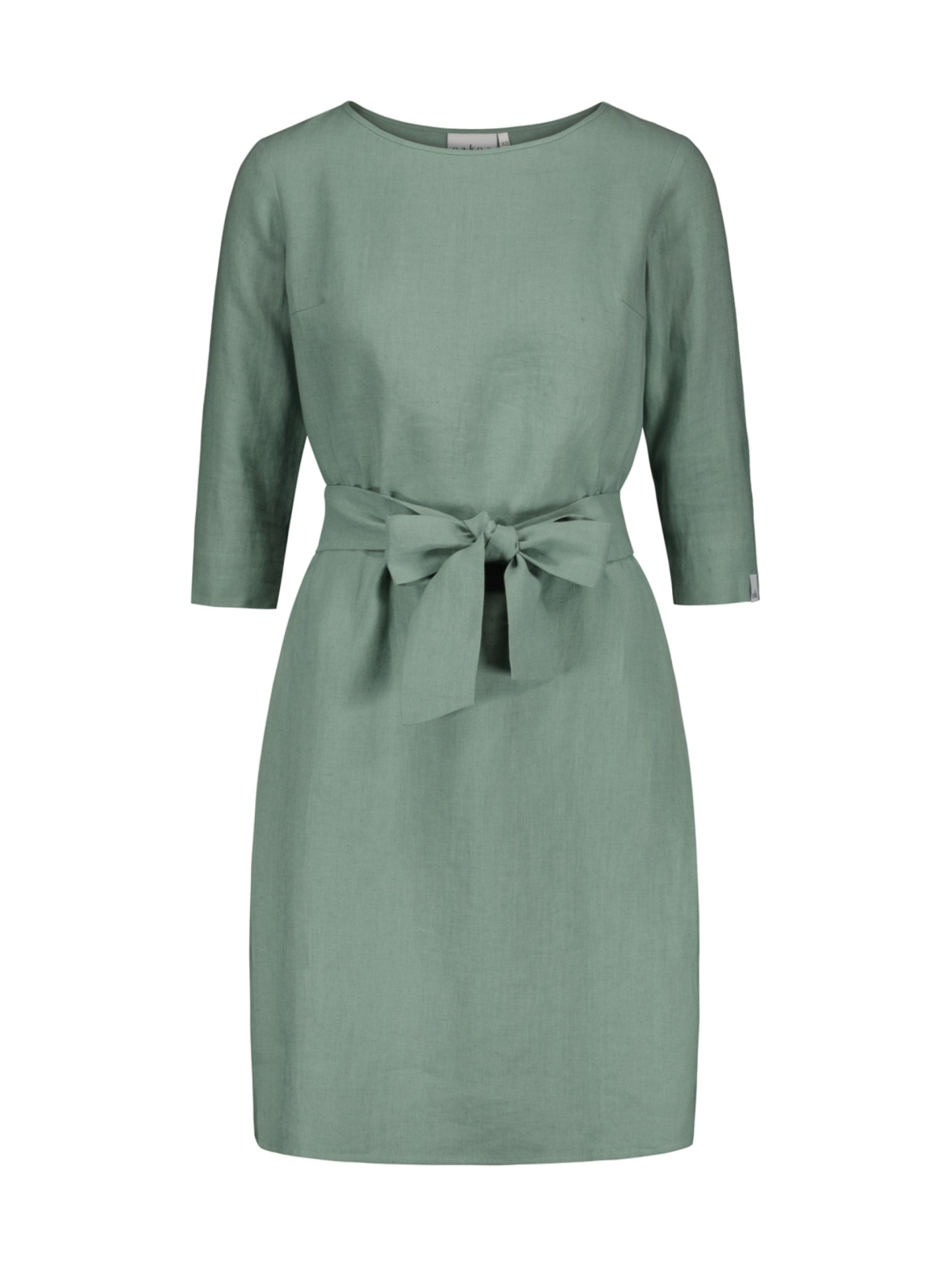 Classic Linen Dress, Desert Sage