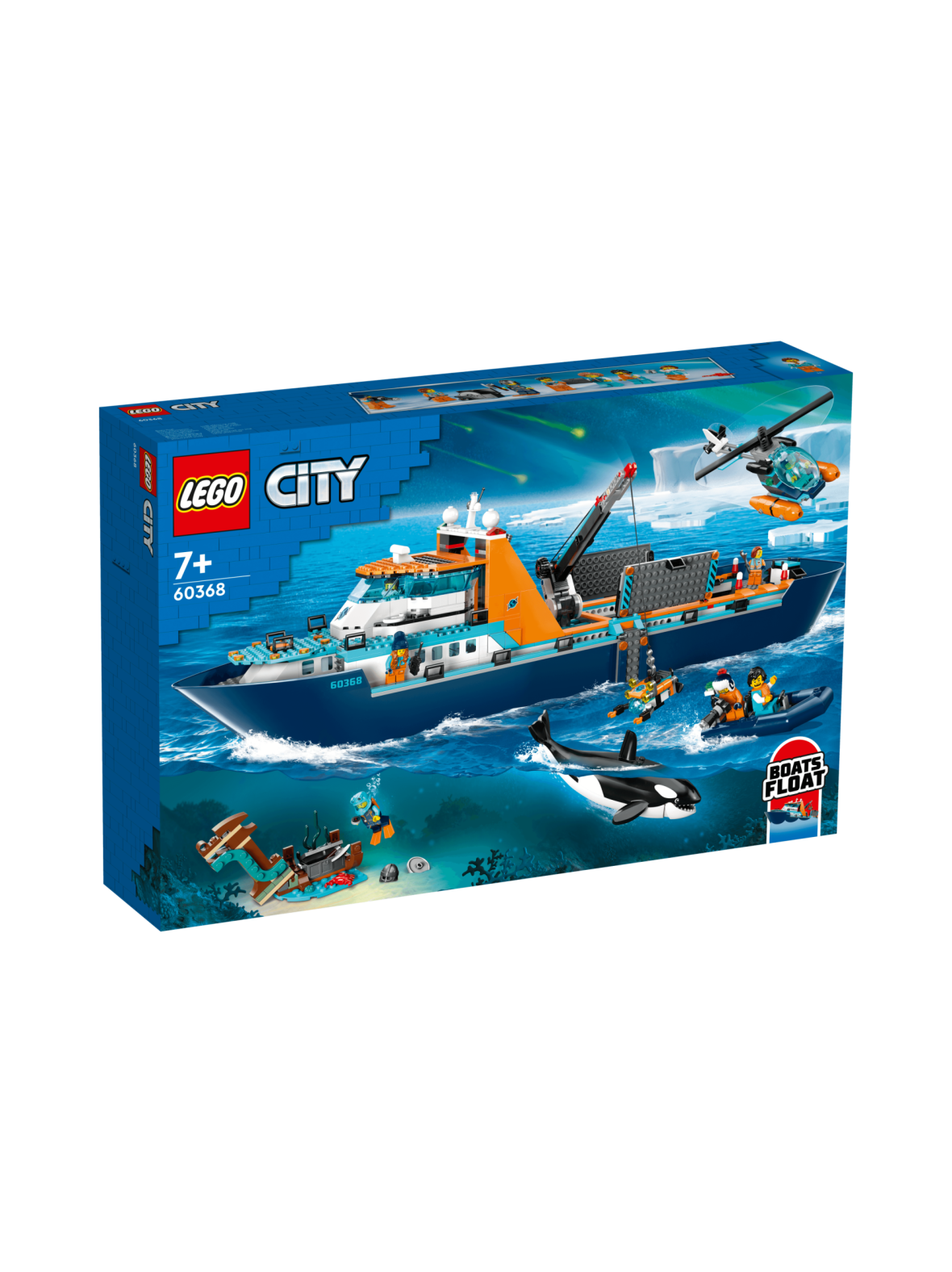 LEGO City Arktinen tutkimusretkialus 60368